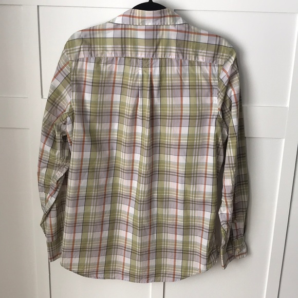 Banana Republic Men’s Plaid Button Down EUC - Picture 3 of 3